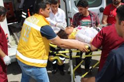 Öğrencileri taşıyan araç şarampole yuvarlandı: 16 yaralı