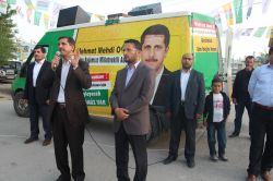 Mehdi Oğuz mahalle halkıyla bir araya geldi