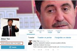 Altan Tan’dan kendi adına açılan Twiteer hesabına sert tepki