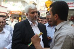 Adana esnafından bağımsız aday Salih Demir'e destek