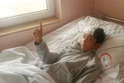 Küçük gazi hızla iyileşiyor