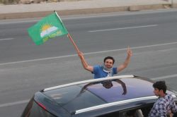 Kılınç’ın konvoyu şehir turu attı-foto