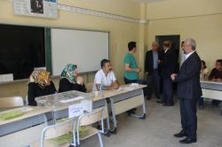 Aydın Gök seçim bölgesindeki okulları gezdi