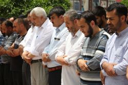 Aytaç Baran için Adana gıyabi cenaze namazı kılındı-foto