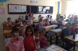 Öğrencilere “Trafik Dedektifi Kimlik Kartı” verildi-foto