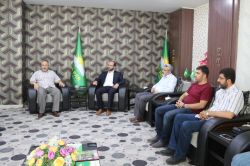 STK’lardan HÜDA PAR’a taziye ziyareti