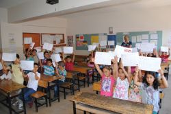 Siverek’te öğrencilerin karne sevinci