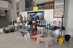 Silvan’da portatif eşya sergisi açıldı