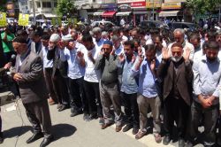 Aytaç Baran için Bingöl’de gıyabi cenaze namazı