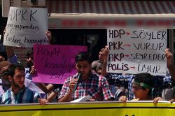 Mersin’de PKK ve uzantılarına lanet yağdı