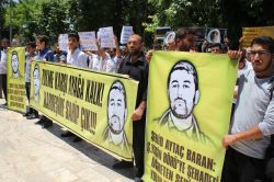 Şanlıurfa’da Aytaç Baran için gıyabi cenaze namazı kılındı foto-video