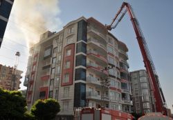 Batman’da çıkan yangında facianın eşiğinden dönüldü