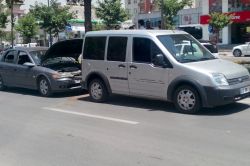 Batman’da iki araç çarpıştı-foto