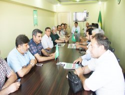 Ji sazîyên civakî yên Edenê ji HUDA PARê re ziyareta sersaxî û piştgirîyê