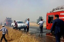 İtfaiye aracı kaza yaptı: 2 yaralı