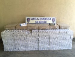 Li Êlihê 24 hezar paket cixareyên qaçax hat bi dest xistin