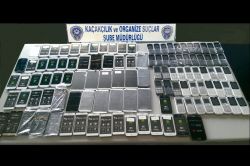 Batman’da 40 bin TL değerinde kaçak telefon ele geçirildi-foto