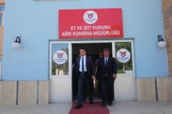 Ağrı Valisi kurumları ziyaret etti