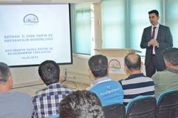 Batman’da bitki korumada reçete yazma eğitimi verildi