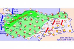 Kuvvetli yağışlar etkili olacak