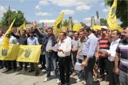 Mısırda verilen idamlar Muş'ta kınandı-foto