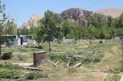 Van belediyesinin üstü kapalı ağaç katlimı-foto