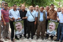 Kayıp aşiret mensubu için basın açıklaması düzenledi