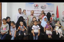 Avrupa Yetim Der'den Filistinli yetimlere nakdi yardım-video-foto