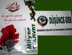 Düşünce-der' den "Milyar Salâvat" Kampanyası