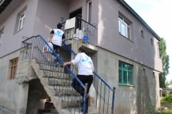 Mustazaflar Cemiyeti Ağrı Şubesi'nden Ramazan yardımı