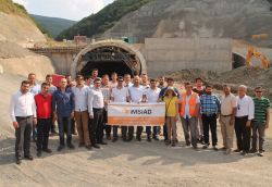 İzmit Körfez Geçişi Asma Köprüsüne teknik gezi düzenlendi-foto