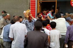 Kızılay’dan 300 fakir aileye pide ve kavurma