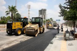 Adana’da günde bin 200 ton asfalt dökülüyor