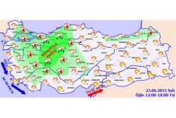 Meteorolojiden kuvvetli yağış uyarısı