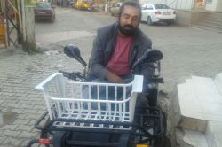 Engelli gencin oruç tutuma azmi