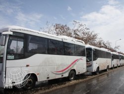 Şehirlerarası çalışan Otobüsler Kontak Kapattı