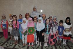 Küçük yaştaki çocukların Kur’an öğrenme aşkı