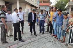 Batman Valisi köylerde incelemede bulundu