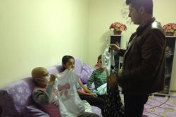 Karlıova Kaymakamından lösemi hastasına ziyaret