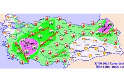 Birçok bölgede kuvvetli yağışlar bekleniyor
