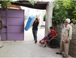 Özürlü Aileye Yardım