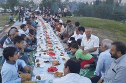 Şehit ve Yusufi aileleri Mustazaflar Cemiyeti iftarında buluştu
