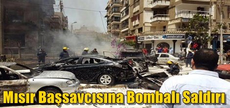 Mısır Başsavcısına Bombalı Saldırı-video