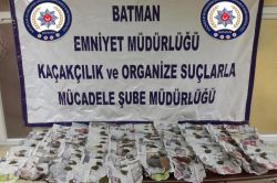 Batman’da uyuşturucu baskınları: 3 tutuklama