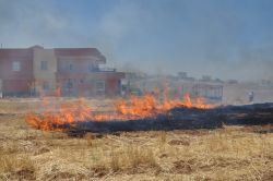 Batman’da köy yanmaktan son anda kurtarıldı