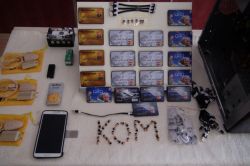 Kredi kartının içine dinleme cihazı yerleştirdiler