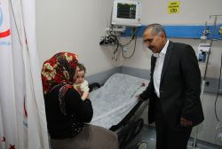 Vali Koçak’tan Devlet Hastanesi’ne ziyaret