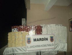 Li Mêrdînê 15 hezar paket cixareyên qaçax hat bi dest xistin