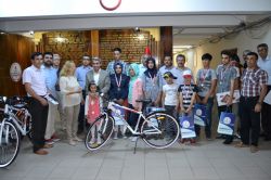 'AB' yi öğreniyorum' projesi ödülleri verildi