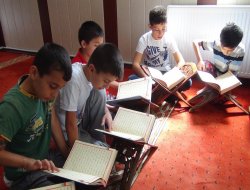 Çınar'da cami gülleri camiye olan sevgilerini anlattı-video-foto